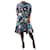 Peter Pilotto Mehrfarbiges, mit Galaxien bedrucktes Kleid – Größe UK 18 Mehrfarben Polyester  ref.985250