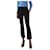 Valentino Pantalon à poches noir - taille UK 6 Laine  ref.985297