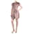 Carven Vestido mini de seda con estampado paisley multicolor - talla FR 36  ref.985359