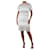 Sea New York White fringed cutout dress - size US 4 Cotton  ref.985420