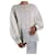 Zimmermann Top branco bordado de manga bufante - tamanho UK 8 Algodão  ref.985457