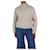 Autre Marque Cream wide ribbed jumper - size M Wool  ref.985472