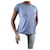 Rag & Bone T-shirt bleu - taille S Coton  ref.985490