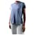 Ralph Lauren Blue striped T-shirt - size L Cotton  ref.985492