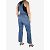 Eleven Paris Macacão jeans azul com perna reta - tamanho W27 - vista 2