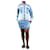 Isabel Marant Blue tie-dyed denim shirt dress - size FR 40 Cotton  ref.985669
