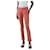 Isabel Marant Etoile Pink skinny jeans - size FR 40 Cotton  ref.985671