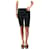 Frame Denim Black distressed hem knee-length denim shorts - size UK 8 Cotton  ref.985797