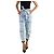 Ulla Johnson Blaue Jeans mit Acid-Waschung – Größe US 4