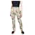 Isabel Marant Etoile Pink floral lightweight drawstring trousers - size UK 10 Cotton  ref.985918