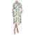Autre Marque Vestido midi con botones y estampado floral neutro - talla EE. UU. 6  ref.986091