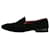 Autre Marque Black suede loafers - size EU 37.5  ref.986195