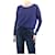 Autre Marque Blauer Pullover - Größe S Baumwolle  ref.986298