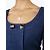 Alessandra Rich Blue embellished button printed lining scoop neck jacket - size IT 42 - Ansicht 5