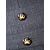 Alessandra Rich Blue embellished button printed lining scoop neck jacket - size IT 42 - Ansicht 6