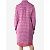 Carolina Herrera Vestido camisero con botones y estampado morado - talla EE. UU. 8 - vista 3