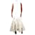 Autre Marque White sleeveless ruffled maxi dress - size UK 16 Polyester  ref.986481