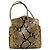 Rouje Bolsa de pele de cobra neutra