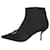 Giorgio Armani Black wool boots - size EU 40 Suede  ref.986654