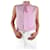 Miu Miu Top frontal sem mangas em seda rosa - tamanho IT 46  ref.986739