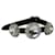 Miu Miu Cinturón negro con detalles de cristales Cuero  ref.986913