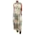 Ulla Johnson Yellow sleeveless tie-dye maxi dress - size US 12 Cotton  ref.986953