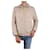 Peserico Cream hooded ultra light jacket - size UK 8  ref.986962