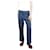 Isabel Marant Etoile Blue pleated linen trousers - size UK 12  ref.986980