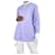 Autre Marque Chemise tailleur bleue détails blancs - taille FR 40 Coton  ref.987083