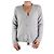 Masscob Grauer Cardigan aus Wollmischung – Größe M
