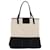 BURBERRY Blue Label Tote Bag Canvas Black White Auth cl660 Cloth  ref.987324