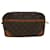 Louis Vuitton Monogram Compiegne 28 Clutch Bag M51845 LV Auth 46853 Cloth  ref.987385