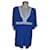 Autre Marque Robe en soie Bleu clair  ref.987446