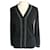 CHANEL Gilet coton marine TXS TBE Bleu Marine  ref.987449