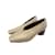 Autre Marque ICICLE  Heels T.EU 39 Leather Cream  ref.987553