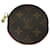 Louis Vuitton Porte Monnaie Rond Brown Cloth  ref.987588