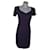Max & Co Dress Dark purple Synthetic Viscose  ref.987879
