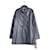 ****BALMAIN Blue Leather Jacket Polyester  ref.987900