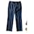 Versace Jeans Couture Un pantalon, leggings Polyester Viscose Elasthane Noir  ref.987907