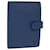 LOUIS VUITTON Epi Agenda PM Day Planner Cover Blue R20055 LV Auth 47224 Leather  ref.988124