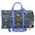 LOUIS VUITTON Masters Collection MONET Keepall Bandouliere 50 Bag LV Auth 47436a Lavender  ref.988199