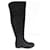 Autre Marque LORETTI Low Heel Boots, Art.6718 Black Suede  ref.988598