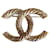 Brooch CC Chanel Golden Steel  ref.988703