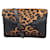 Nancy Gonzalez Negra / Bolsa de ombro de couro de bezerro com estampa de leopardo marrom e pele de crocodilo Preto Couros exóticos  ref.988952