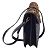 Nancy Gonzalez Nancy González Negro / Bolso bandolera de piel de becerro y piel de cocodrilo con estampado de leopardo marrón - vista 2