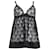 Dolce & Gabbana Spitzen-Oberteil aus schwarzem Nylon Polyamid  ref.989047