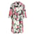 Dolce & Gabbana Fil Coupé-Mantel aus Polyester mit Blumendruck  ref.989054