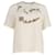 T-shirt decorata Dolce & Gabbana in seta Beige  ref.989065