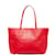 Dior Cannage Panarea Shopping Tote Red Cloth  ref.989129