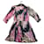 Diane Von Furstenberg silk dress (Size S) Multiple colors Cotton  ref.989212